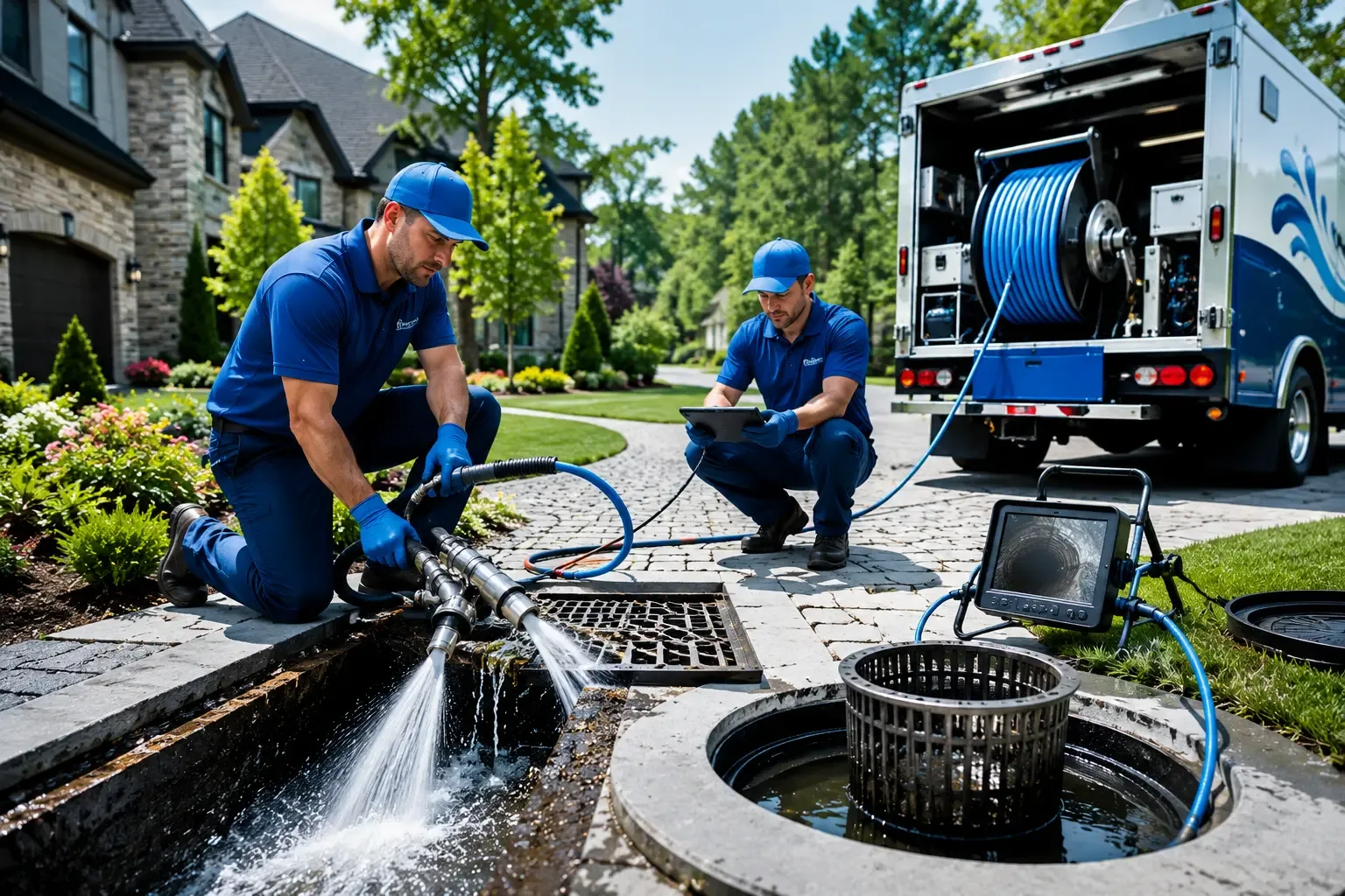 Local outdoor drain cleaning professionals in Wells, NY